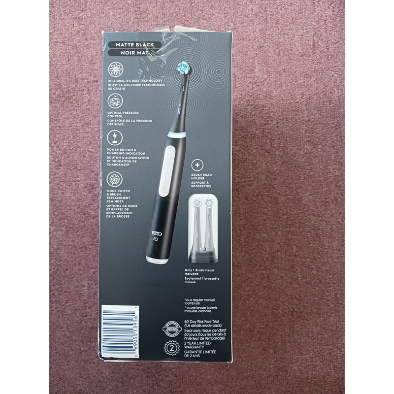 Oral-B Oral-B iO Series 3 Luxe Rechargeable Toothbrush Black Toothbrushes Dim Gray