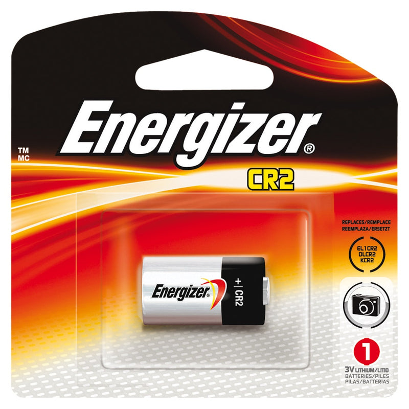 Energizer Energizer Photo Lithium Batteries, CR2, 3V, 1 Battery/Pack Batteries White Smoke