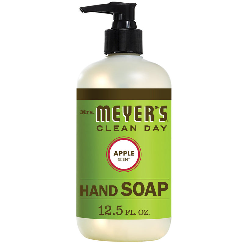 Mrs. Meyer's Mrs. Meyer's Clean Day Hand Soap, Liquid, Apple Scent, 12.5 Ounce Liquid Hand Soap White Smoke