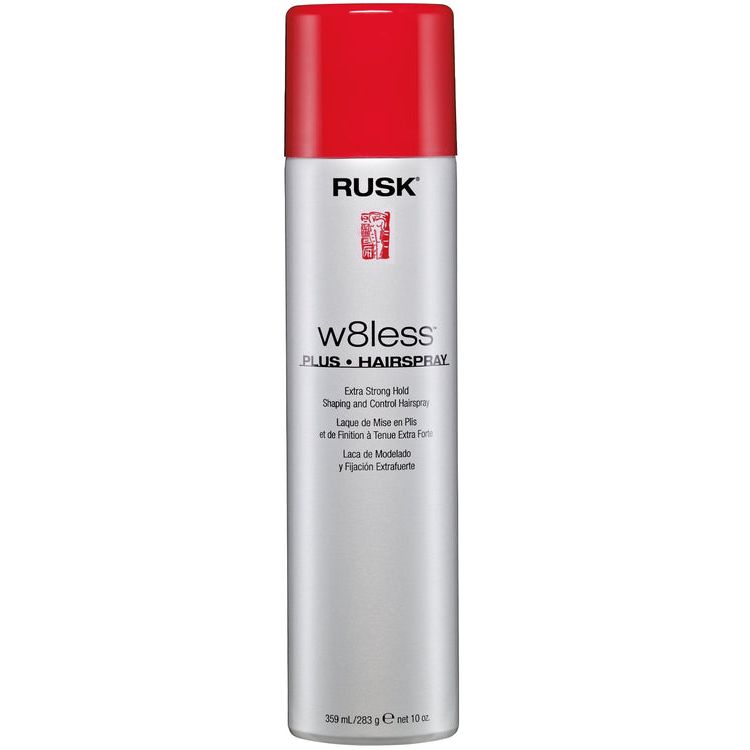 Rusk Rusk W8Less Plus Extra Strong Hold Hairspray Hair Care Gray