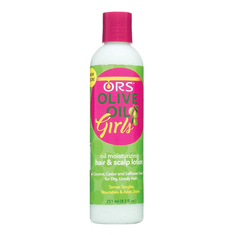 ORS ORS Olive Oil Girls Hair Lotion Moisturizing Styling - 8.5 Oz Hair Care White Smoke