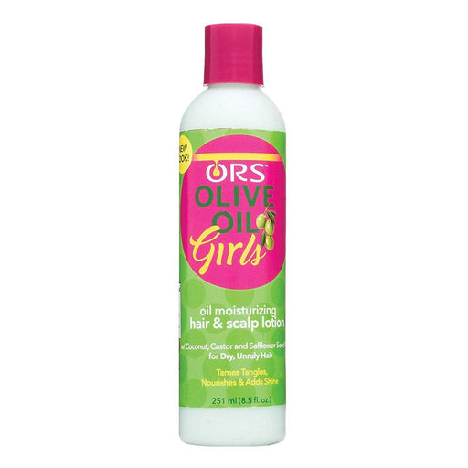 ORS ORS Olive Oil Girls Hair Lotion Moisturizing Styling - 8.5 Oz Hair Care White Smoke
