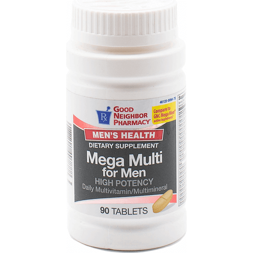 Good Neighbor Pharmacy Good Neighbor Pharmacy GNP Mega Multi For Men, 90 Tablets Health & Beauty Lavender