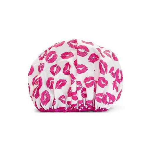 0 Betty Dain Showered With Kisses Shower Cap Shower Caps White Smoke