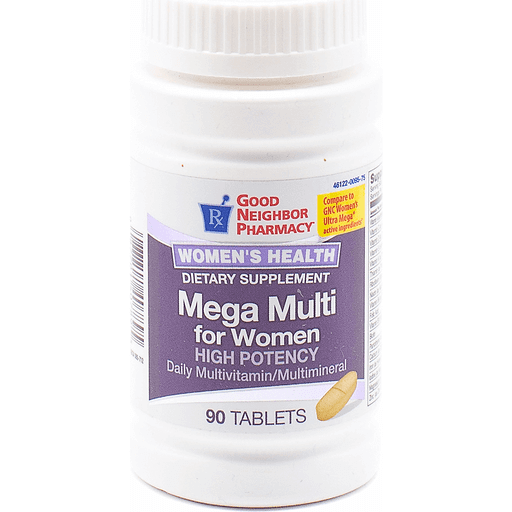 Good Neighbor Pharmacy Good Neighbor Pharmacy GNP Megamulti For Women, 90 Tablets Vitamins & Supplements White Smoke