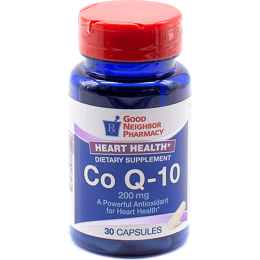 Good Neighbor Pharmacy Good Neighbor Pharmacy GNP CoQ10 200 Mg 30 Caps Fitness & Nutrition White Smoke