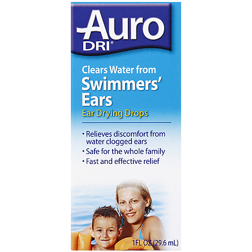 Auro Dri Auro Dri Swimmers' Ears Ear Drying Drops Ear Care White Smoke