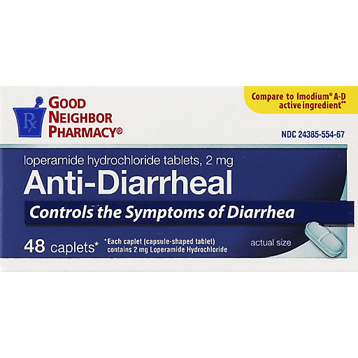Good Neighbor Pharmacy Good Neighbor Pharmacy GNP Anti Diarrhea Caplet 48 Pitch Counters Lavender
