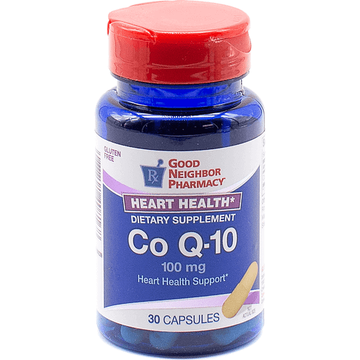 Good Neighbor Pharmacy Good Neighbor Pharmacy GNP CoQ10 100 Mg 30 Caps Fitness & Nutrition White Smoke