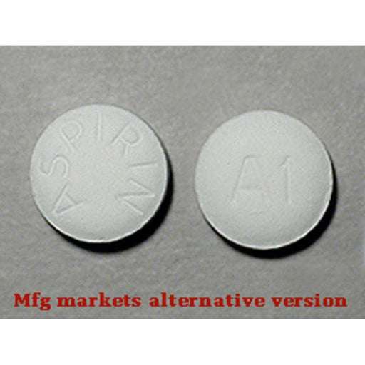Geri-Care Geri-Care Aspirin Oral Pain Relief 325 Mg 100 Tablets Health Care Dark Gray
