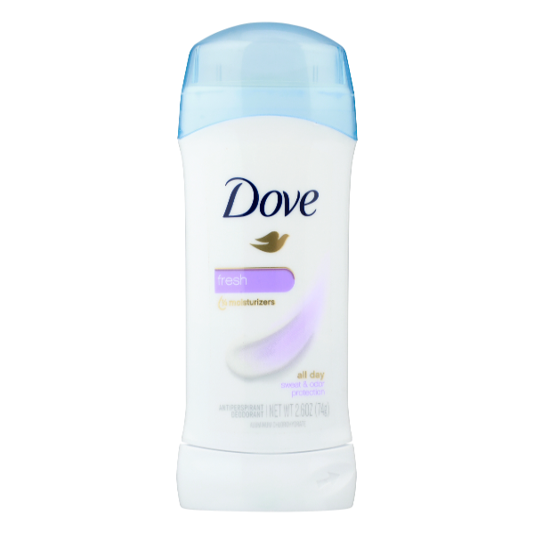 Dove Dove Advanced Care Invisible Solid Deodorant Stick, Fresh Scent, 2.6 oz Deodorant & Anti-Perspirant Lavender