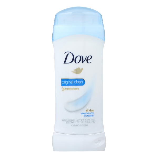 Dove Dove Invisible Solid Antiperspirant Deodorant Stick Original Clean, 2.6 Oz Deodorant & Anti-Perspirant Lavender