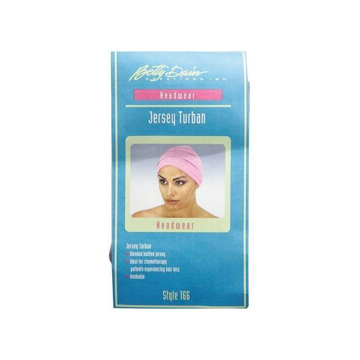 0 Betty Dain Jersey Turban Assorted Colors Hair Color Steel Blue