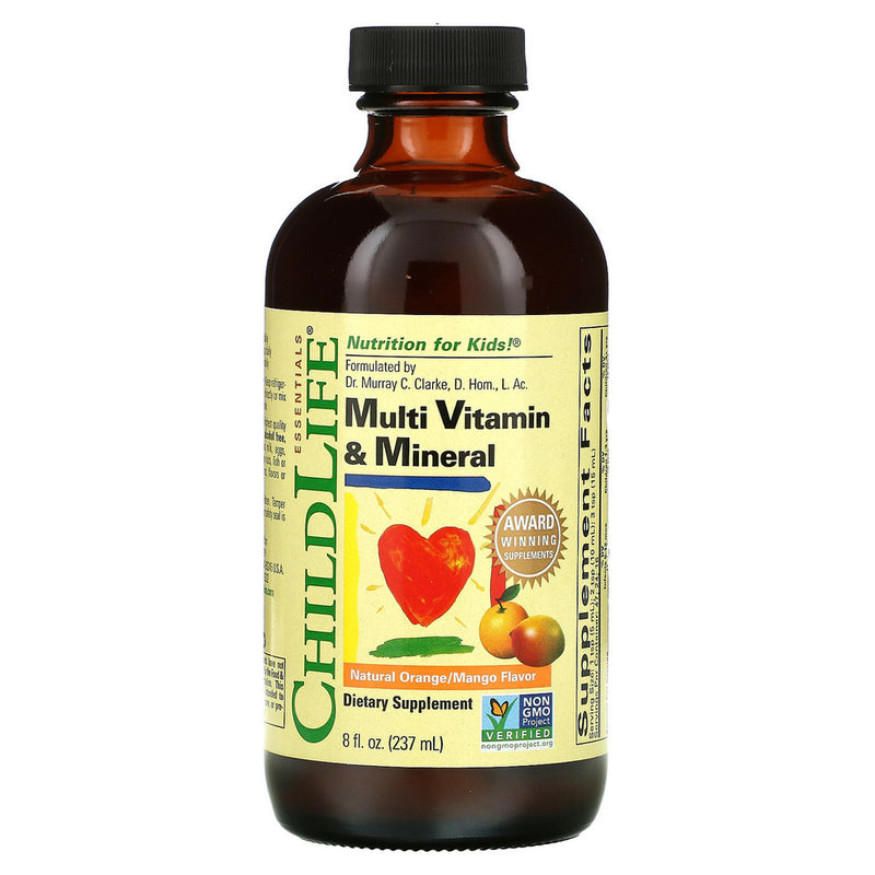 ChildLife ChildLife Essns Mv Min Lq 237 Ml Vitamins & Supplements White Smoke