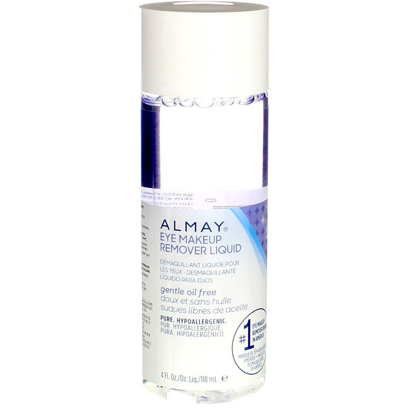 Almay Almay Gentle Oil Free Eye Makeup Remover Liquid, 4 Fl Oz Makeup Removers White Smoke