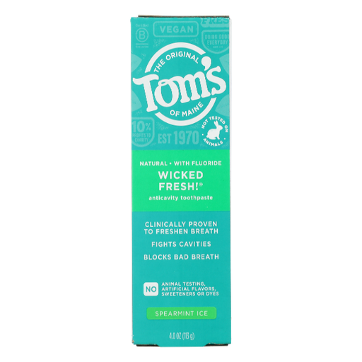 Tom's of Maine Tom's  Wicked Ps 4 Oz Frs Smnt Toothpaste Light Sea Green