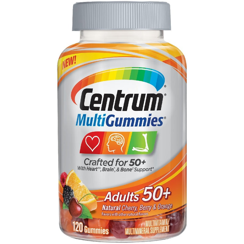 Centrum Centrum Adults 50+ Multivitamin Gummies - 120ct Vitamins & Supplements White Smoke