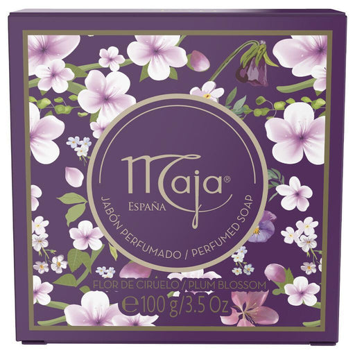 Maja Maja Flor De Ciruelo Hand Soap, Plum Blossom, 3.5 Oz Bar Soap Dim Gray