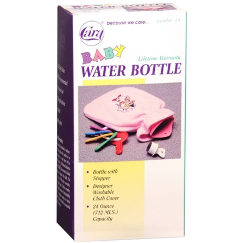 Cara Baby Cara 18 oz Water Bottle – Durable & Leak-Proof – Blue/Pink Nursing & Feeding White Smoke