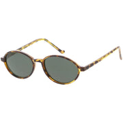 zeroUV Indie Dapper True Vintage Round Oval Sunglasses C655 Sunglasses White Smoke Yellow Tortoise Smoke,Orange Tortoise Smoke,Black Smoke