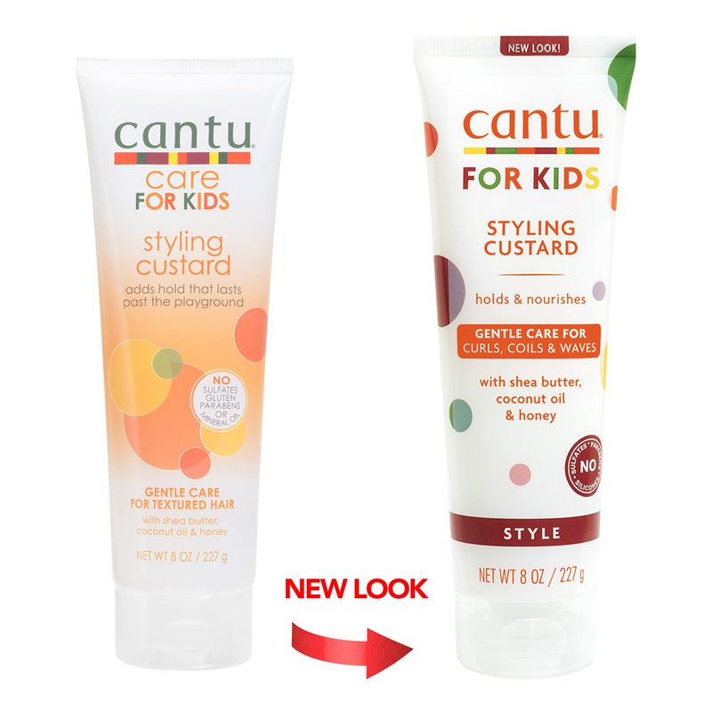 Cantu Cantu Care For Kids' Styling Custard - 8oz Hair Care White Smoke