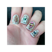 UberChic Beauty It's A Season Of Joy Stamping Plate Dark Gray
