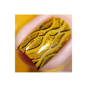 UberChic Beauty Collection 20 Stamping Plate Dark Goldenrod