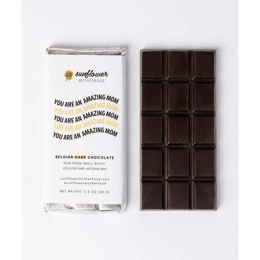 MFB Belgian Chocolate Bar Chocolate Black Milk Chocolate / Best Mom In The World,Dark Chocolate / You Are An Amazing Mom
