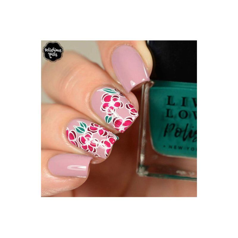 UberChic Beauty Collection 26 Stamping Plate Rosy Brown