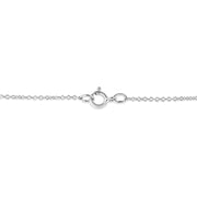 Bids.com .925 Sterling Silver Prong-Set Diamond Accent Double Heart 18" Pendant Necklace (I-J Color, I1-I2 Clarity) Necklaces White Smoke White.Sterling Silver / 18