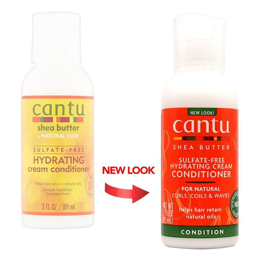 Cantu Cantu Shea Butter Hydrating Cream Conditioner, 3 Fl Oz Conditioners White Smoke