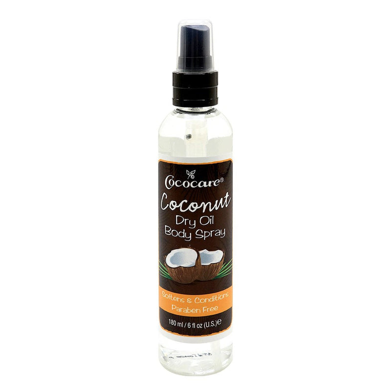 Cococare Cococare Coconut Dry Oil Body Spray, 6 Fl Oz (180 Ml) Bath & Body White Smoke