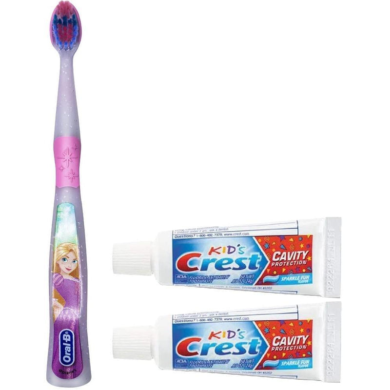 Oral B Oral B Toothbrush, Disney Princess, Extra Soft, 3+ Yrs Oral Care White Smoke