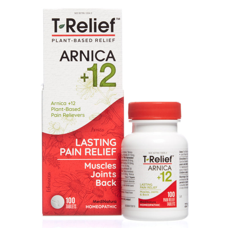 T-Relief T-Relief Pain  Relief Tablets 100 Ct Health & Beauty White Smoke