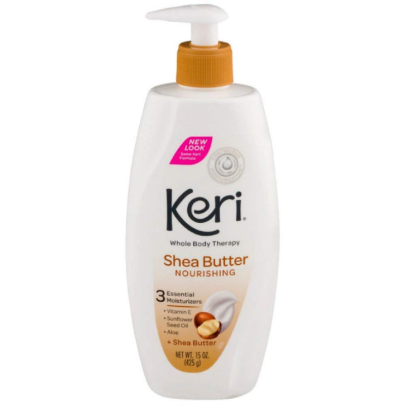 Keri Keri Whole Body Therapy Nourishing Shea Butter Lotion 15 Oz Lotion & Moisturizer White Smoke