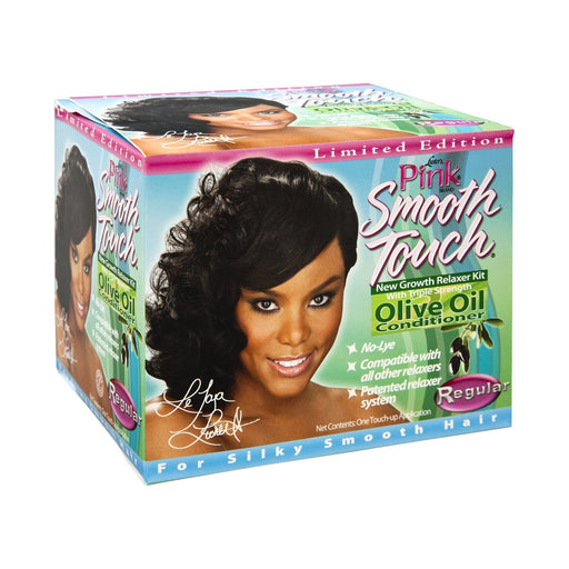 Luster's Luster's Pink Smooth Touch New Growth Relaxer Kit, Regular Health & Beauty White Smoke