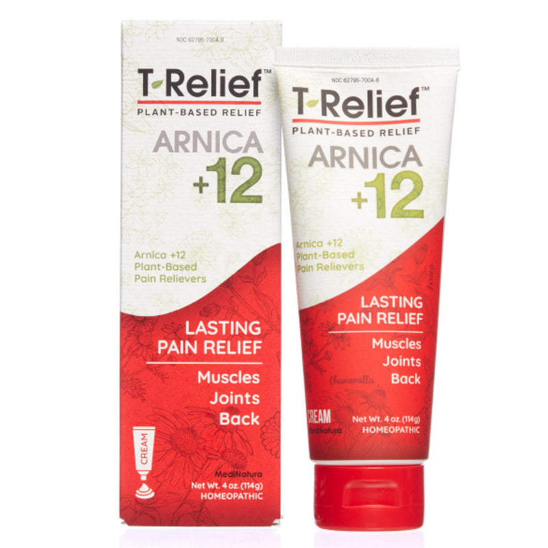 T-Relief T-Relief Pain Ointment - Arnica Plus 12 Natural Ingredients - 3.53 Oz Health & Beauty White Smoke