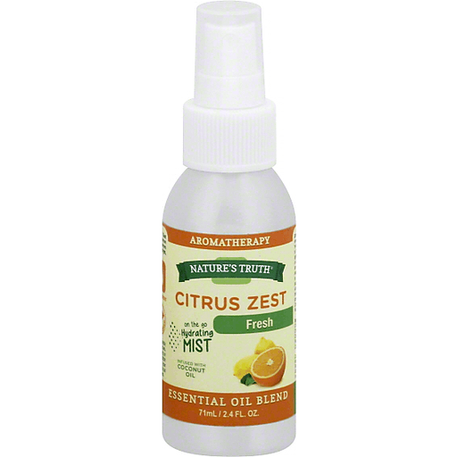 Nature's Truth Nature's Truth Essential Oil Blend, Citrus Zest, Fresh Fragrance Oil White Smoke