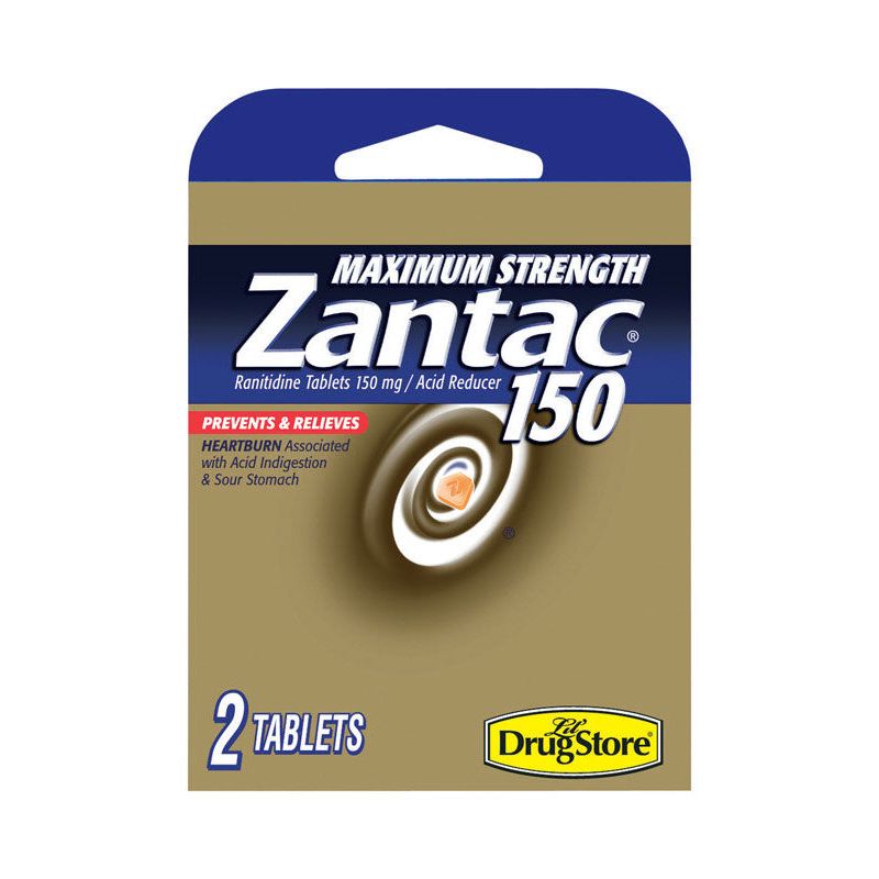 Lil Drug Store Lil Drug Store Zantac, 150, Maximum Strength, Tablets Personal Care Dark Khaki
