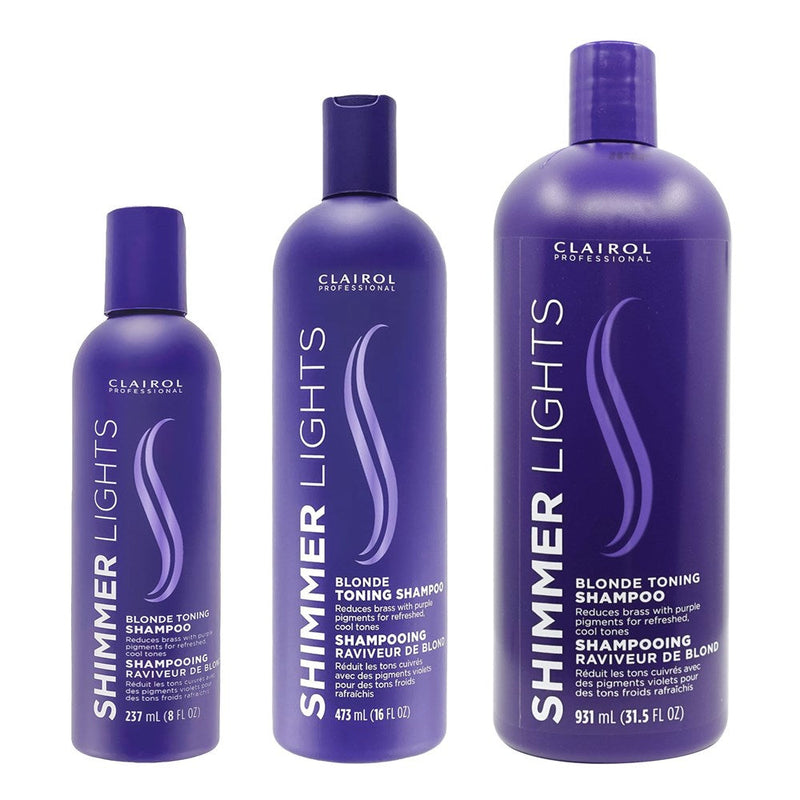 Clairol Professional Clairol Professional Shimmer Lights Blonde Toning Shampoo, 8 Oz Shampoo White Smoke