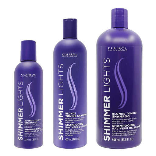 Clairol Professional Clairol Professional Shimmer Lights Blonde Toning Shampoo, 8 Oz Shampoo White Smoke