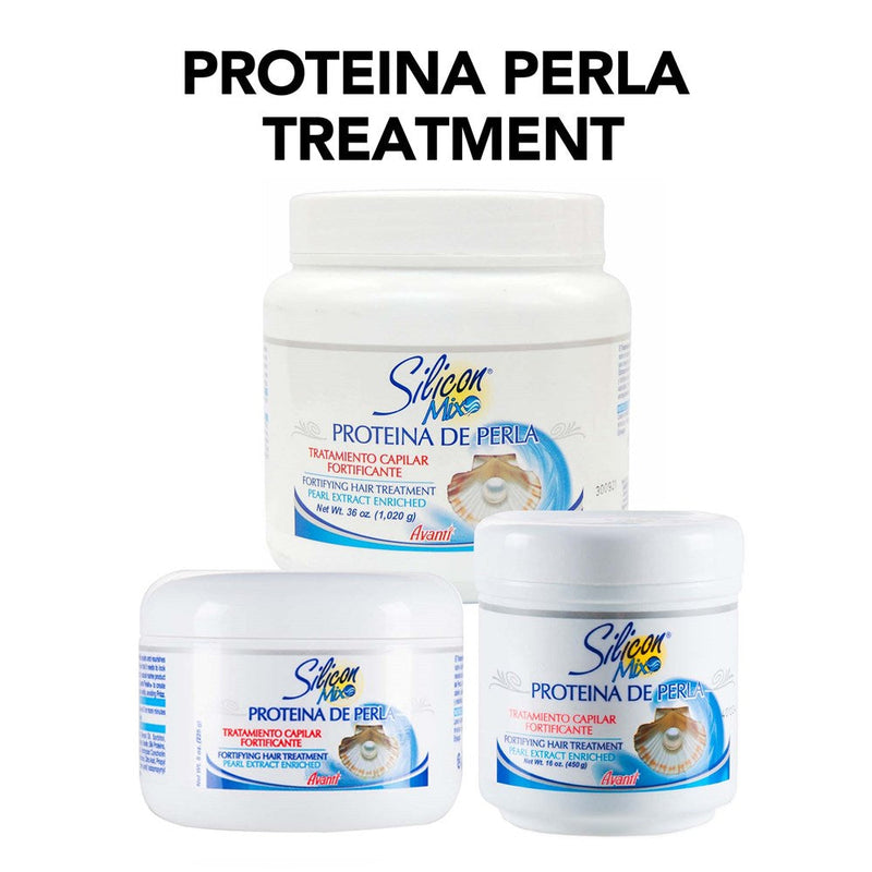 Silicon Mix Silicon Mix Proteina De Perla Treatment 8Oz Hair Care White Smoke