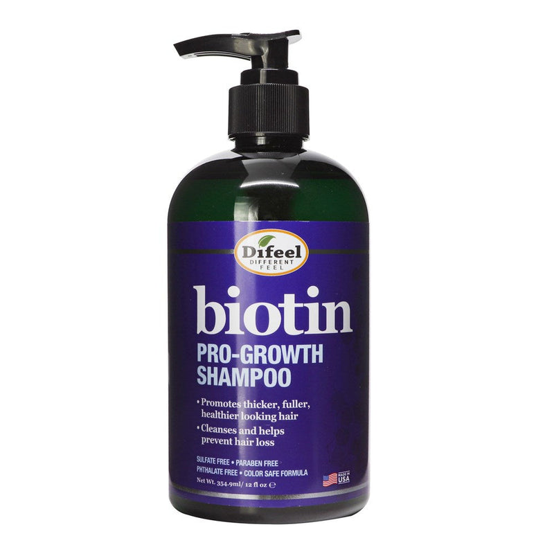 Difeel Difeel Pro Growth Shampoo Biotin 12oz Shampoo White Smoke