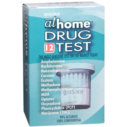 Phamatech Phamatech At Home Drug Test 12 Drugs 1 Drug Tests Light Gray