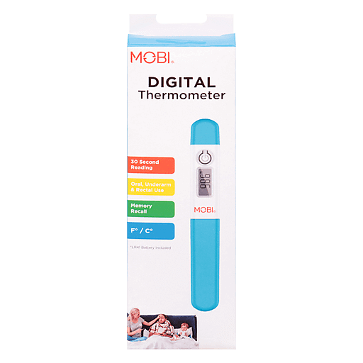 Mobi Mobi Thermometer, Digital Health Care White Smoke