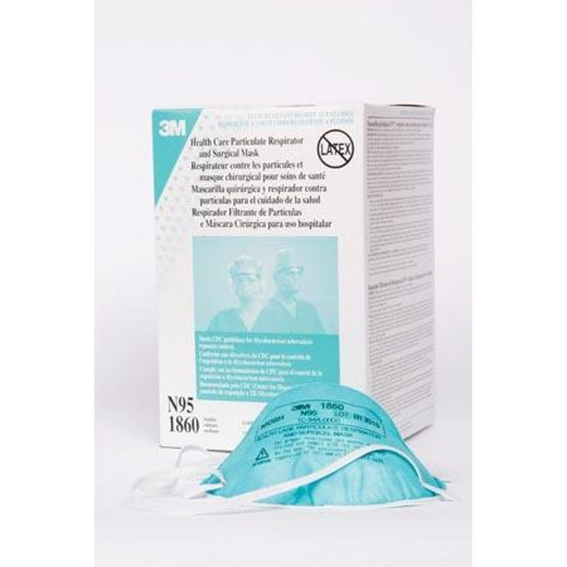 3M 3M 1860-Bx N95 Particulate Respirator & Surgical Mask Masks Lavender