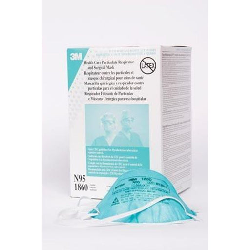 3M 3M 1860-Bx N95 Particulate Respirator & Surgical Mask Masks Lavender