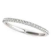 Bids.com 14k White Gold Diamond Wedding Band in Pave Setting (1/8 cttw) Rings White Smoke 3 / White Gold,3.5 / White Gold,4 / White Gold,4.5 / White Gold,5 / White Gold,5.5 / White Gold,6 / White Gold,6.5 / White Gold,7 / White Gold,7.5 / White Gold,8 / White Gold,8.5 / White Gold,9 / White Gold
