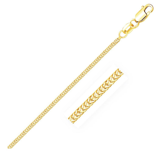 Bids.com 14k Yellow Gold Foxtail 1.0mm Chain Necklaces White Smoke 16 / Yellow Gold,18 / Yellow Gold,20 / Yellow Gold