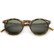 zeroUV 1920's P3 Dapper Vintage Inspired Round Sunglasses 8637 Sunglasses White Smoke Yellow Green,Black Smoke,Tortoise Amber,Dark Tortoise Green,Tortoise Smoke,Black Green,Clear Smoke Tortoise,Polarized Black Smoke,Polarized Tortoise Brown,Polarized Tortoise Green,Orange Green